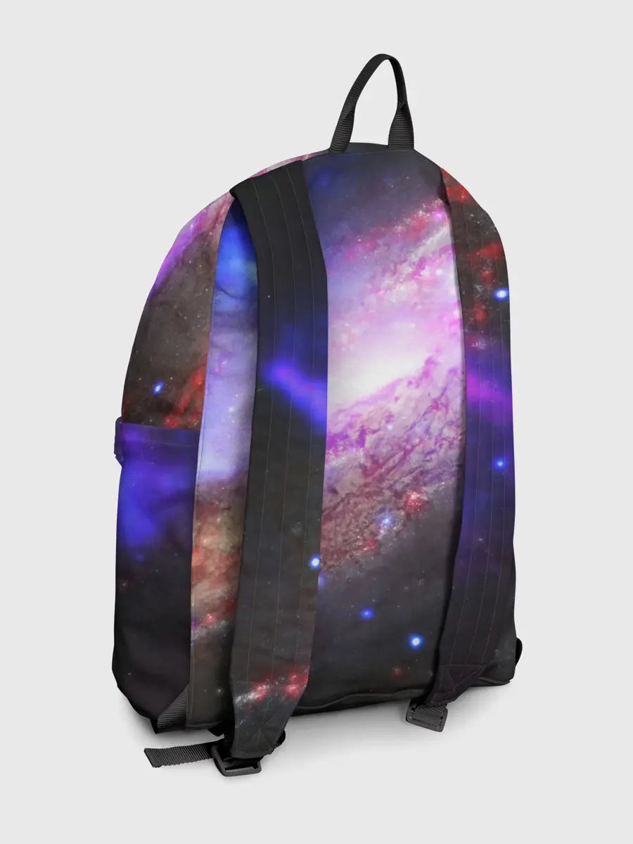 Рюкзак джинсовый / Космическая спираль