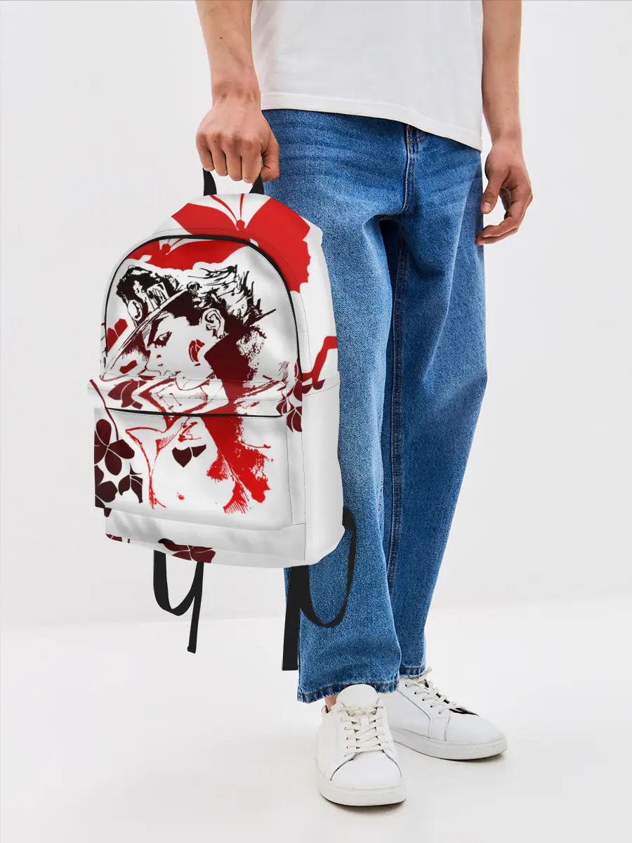 Рюкзак джинсовый / JoJo Bizarre Adventure