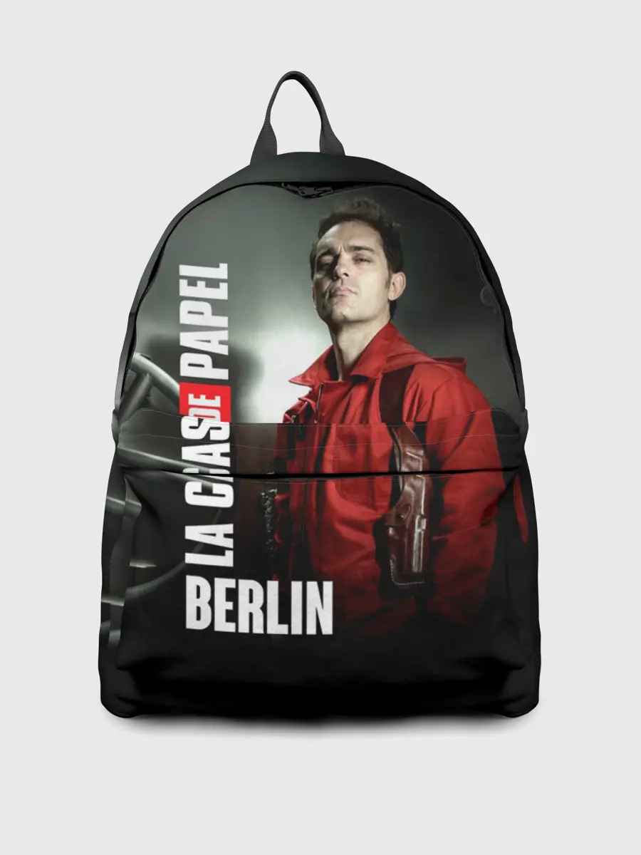 Рюкзак джинсовый / La casa de papel BERLIN