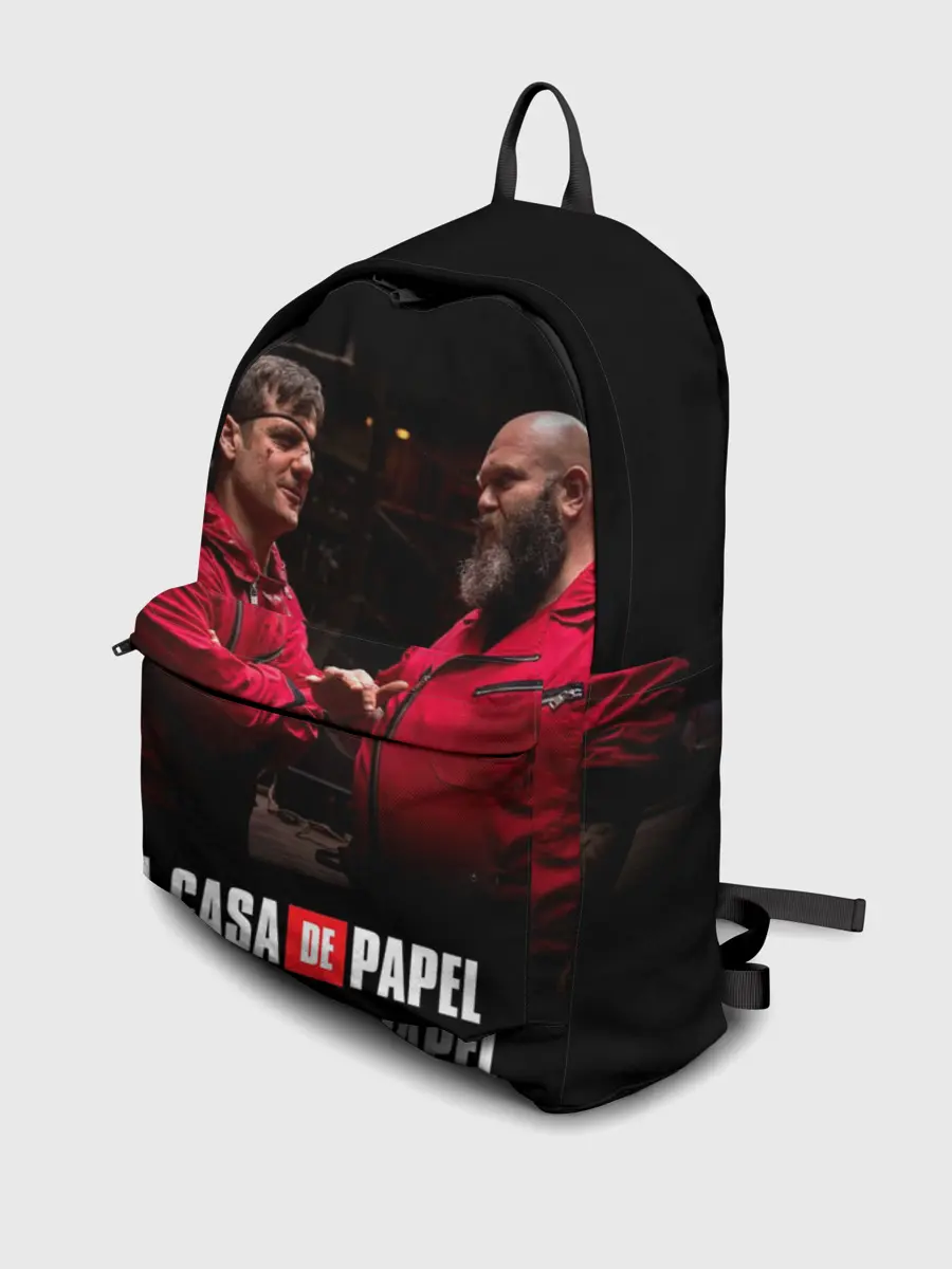 Рюкзак джинсовый / Бумажный дом La Casa de Papel