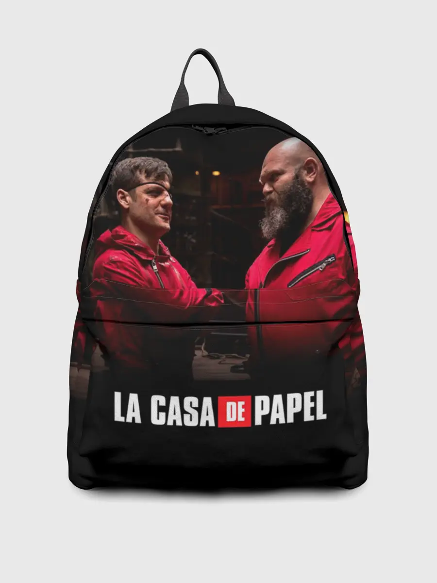 Рюкзак джинсовый / Бумажный дом La Casa de Papel