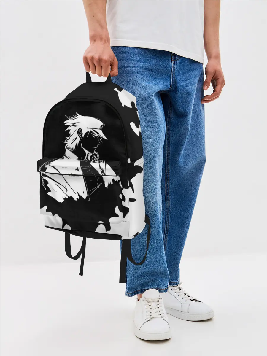 Рюкзак джинсовый / JoJo Bizarre Adventure