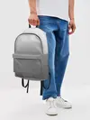 Рюкзак джинсовый / Черно-белый градиент