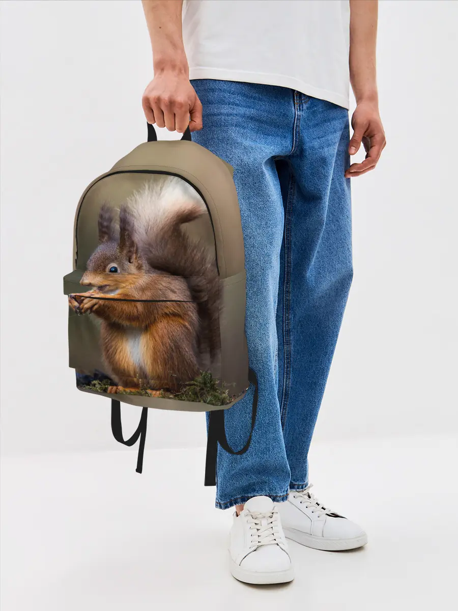 Рюкзак джинсовый / Белка