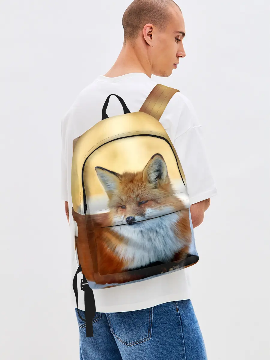 Рюкзак джинсовый / Лиса