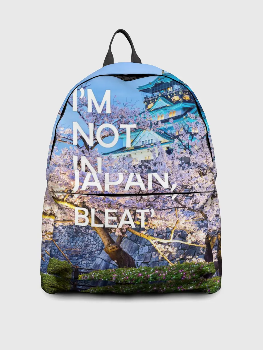 Рюкзак джинсовый / Я не в Японии 10