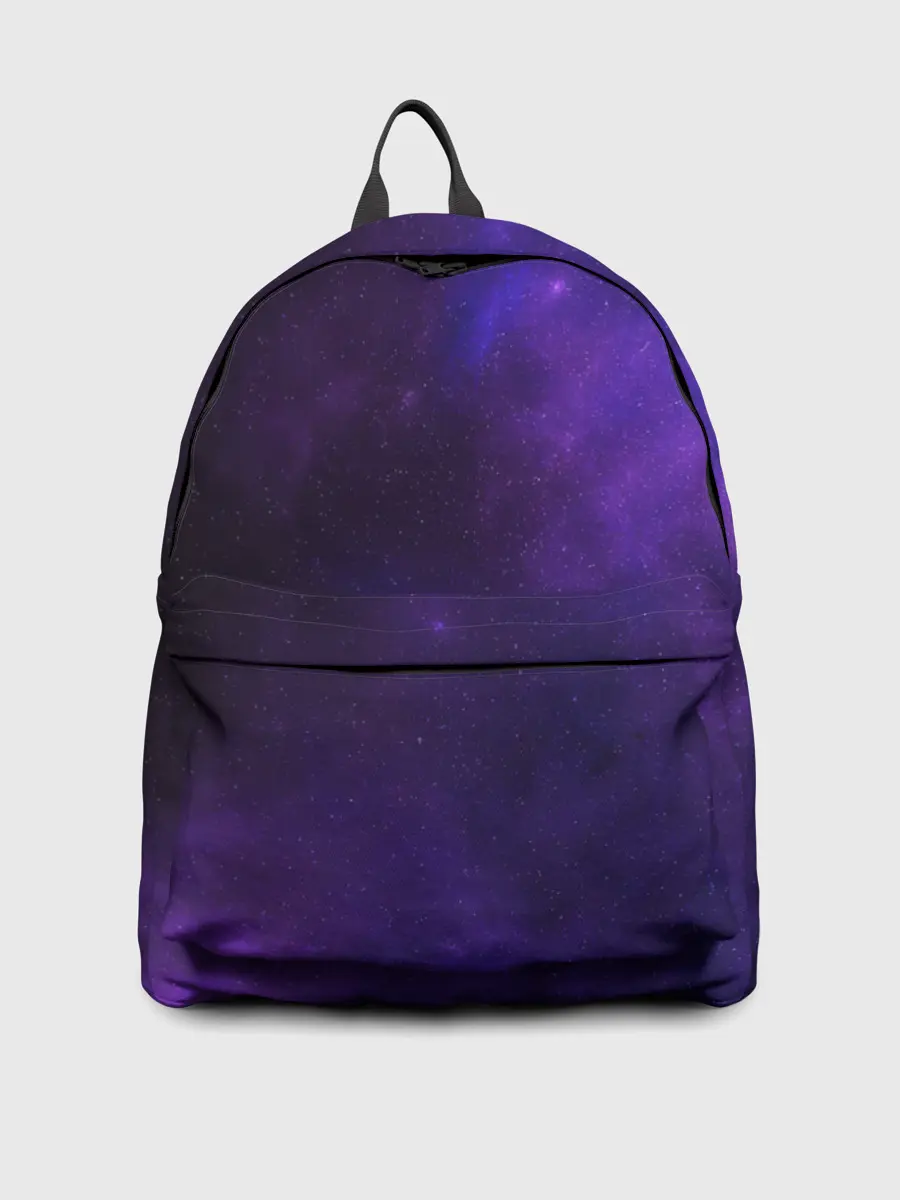 Рюкзак джинсовый / Фиолетовая звезда