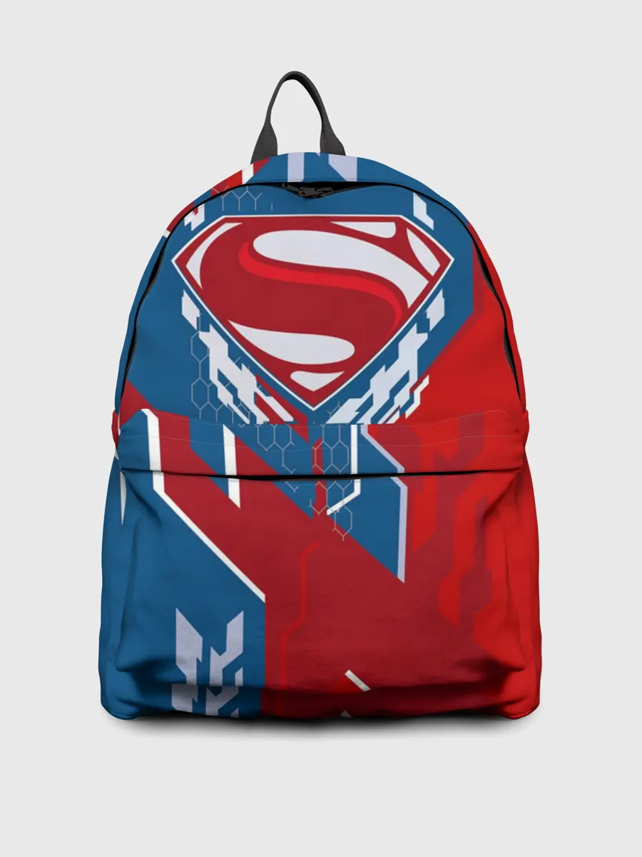 Рюкзак джинсовый / Знак Супермен