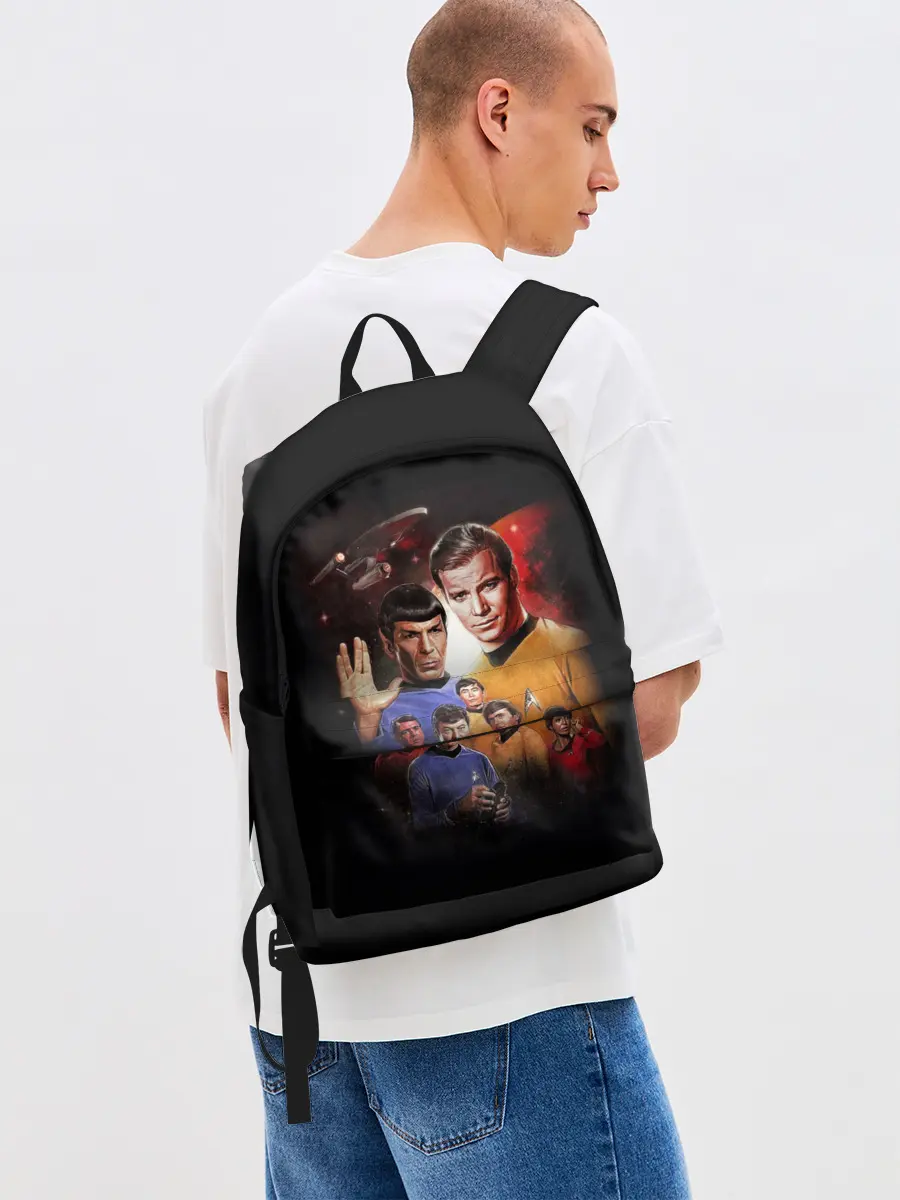 Рюкзак джинсовый / Star Trek