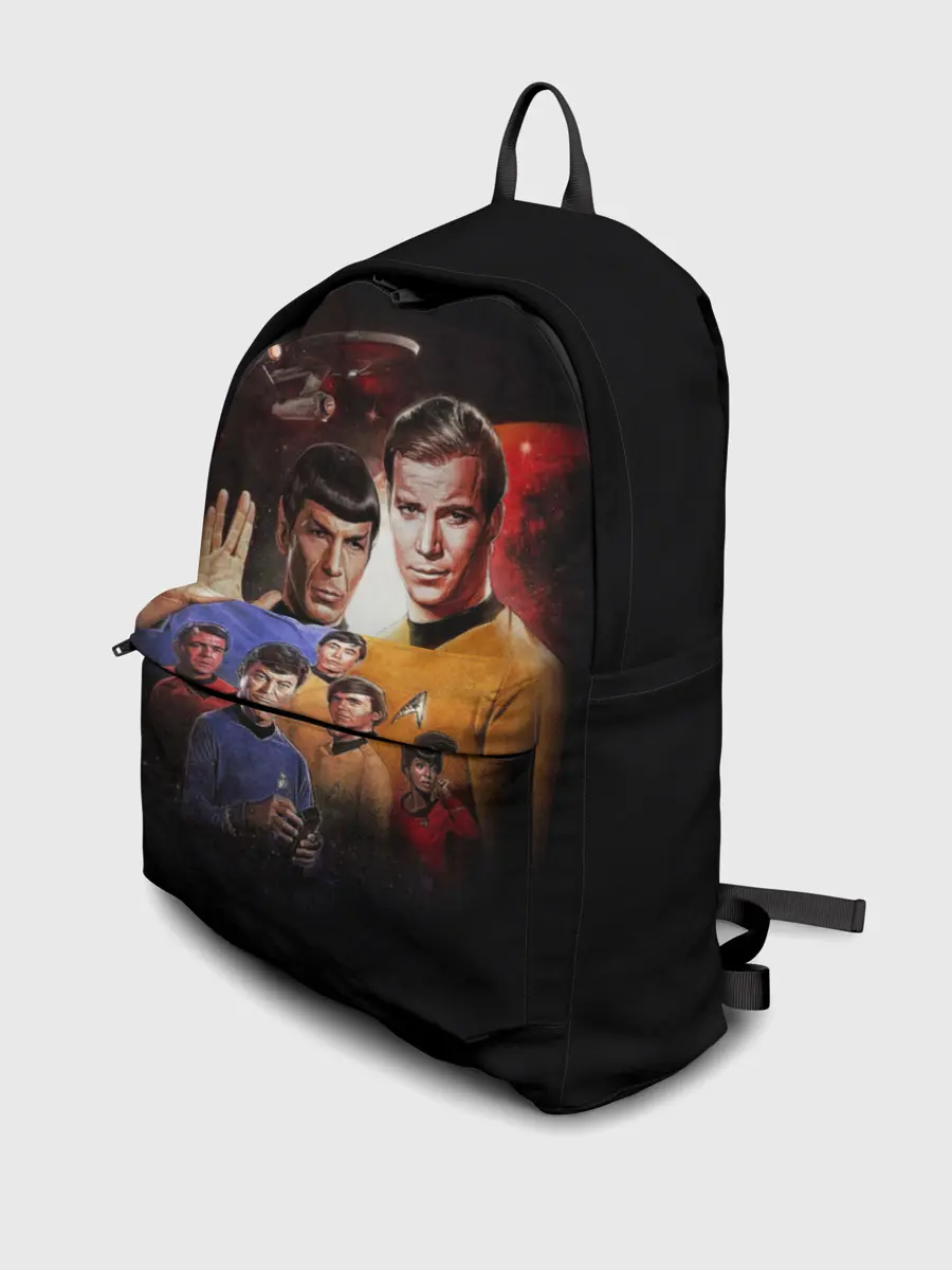 Рюкзак джинсовый / Star Trek