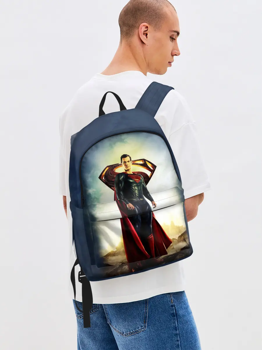 Рюкзак джинсовый / Superman