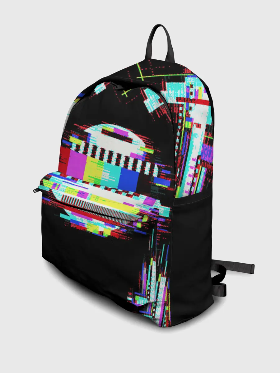 Рюкзак джинсовый / Glitch VHS