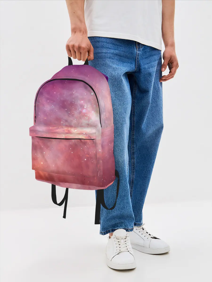 Рюкзак джинсовый / Космическое небо