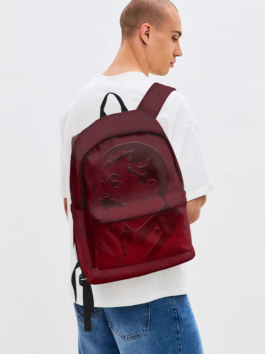 Рюкзак джинсовый / Товарищ Сталин