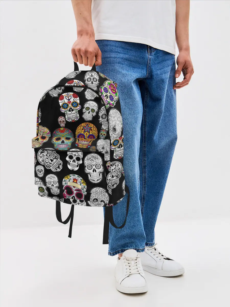 Рюкзак джинсовый / Мексиканский праздник