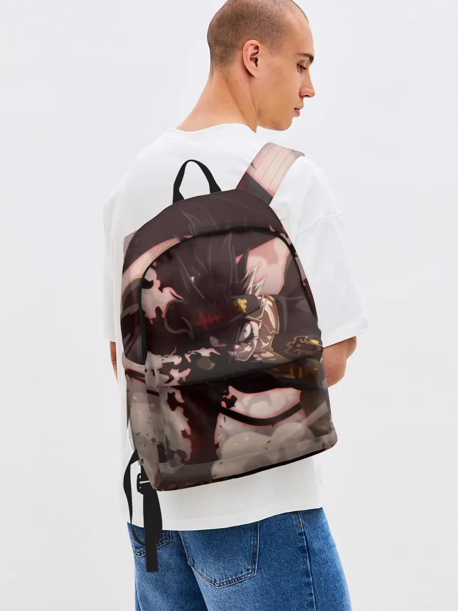 Рюкзак джинсовый / Астер в боевой позе