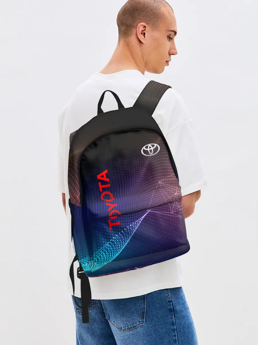 Рюкзак джинсовый / TOYOTA