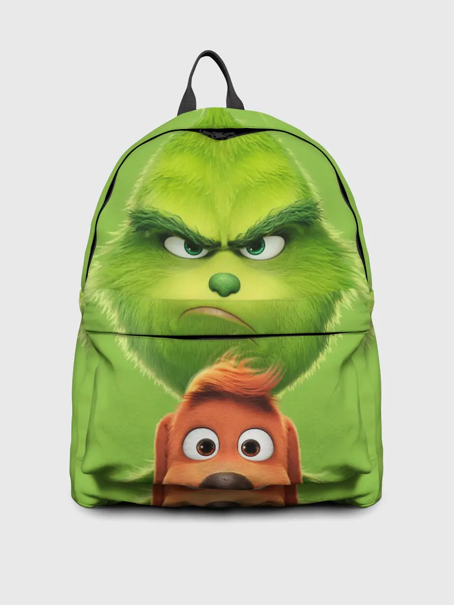 Рюкзак джинсовый / Гринч