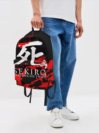 Рюкзак джинсовый / Sekiro: Shadows Die Twice 4