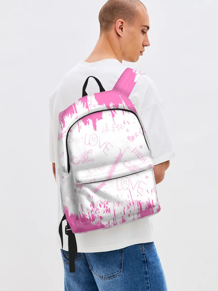 Рюкзак джинсовый / LIL PEEP / ЛИЛ ПИП