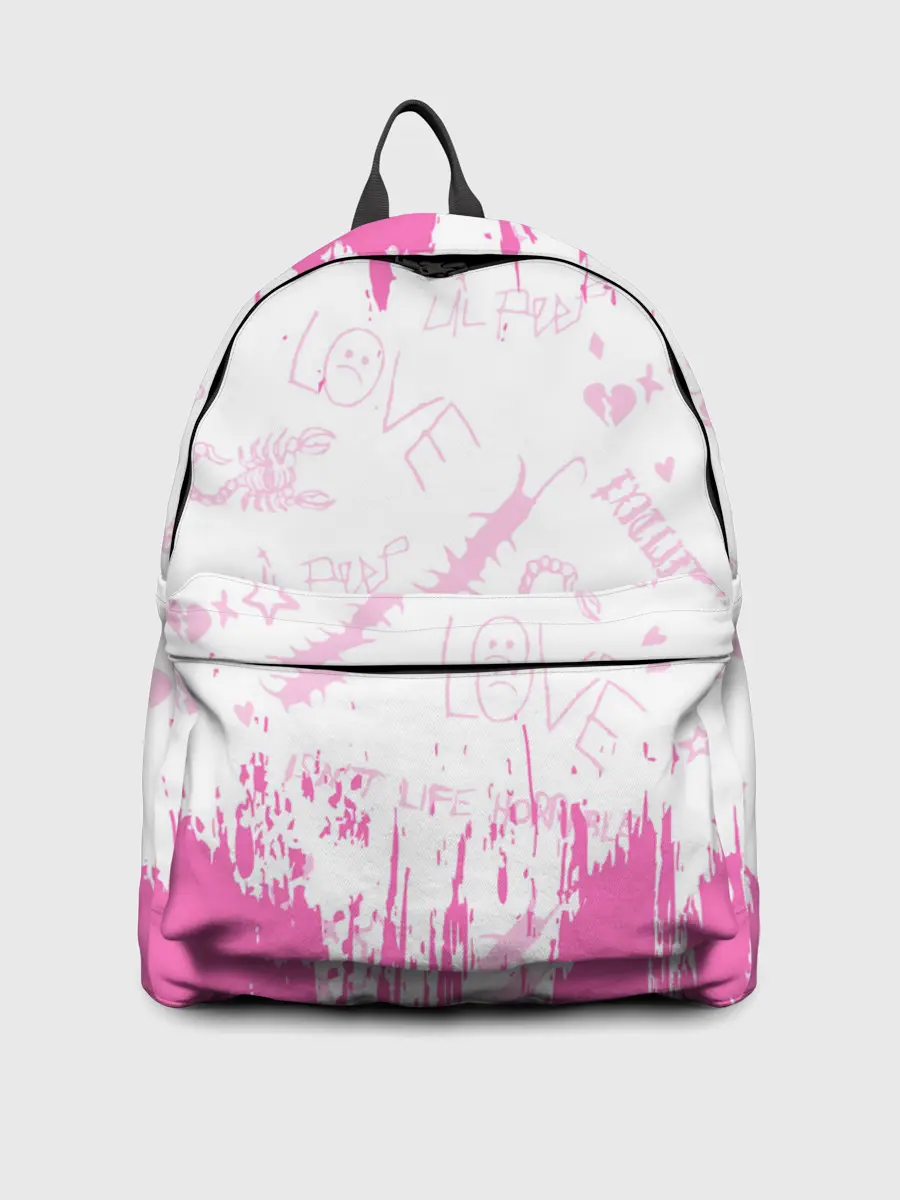 Рюкзак джинсовый / LIL PEEP / ЛИЛ ПИП