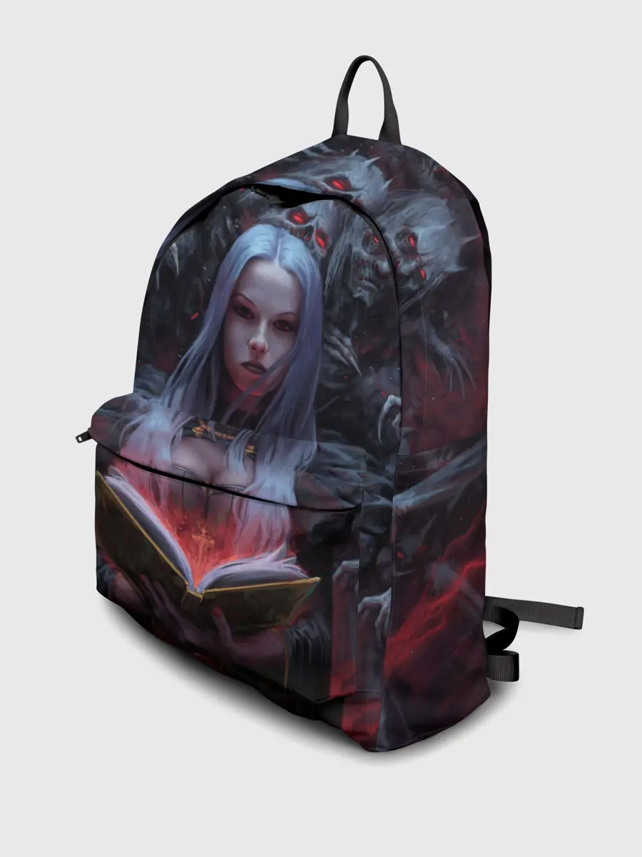 Рюкзак джинсовый / Demonic book