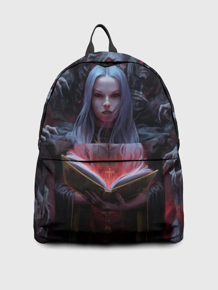 Рюкзак джинсовый / Demonic book