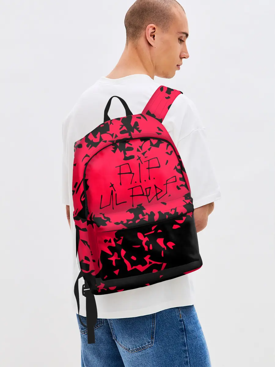 Рюкзак джинсовый / Lil Peep