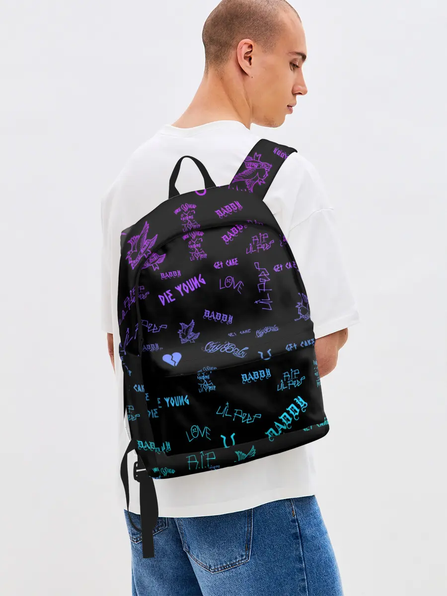 Рюкзак джинсовый / Lil Peep