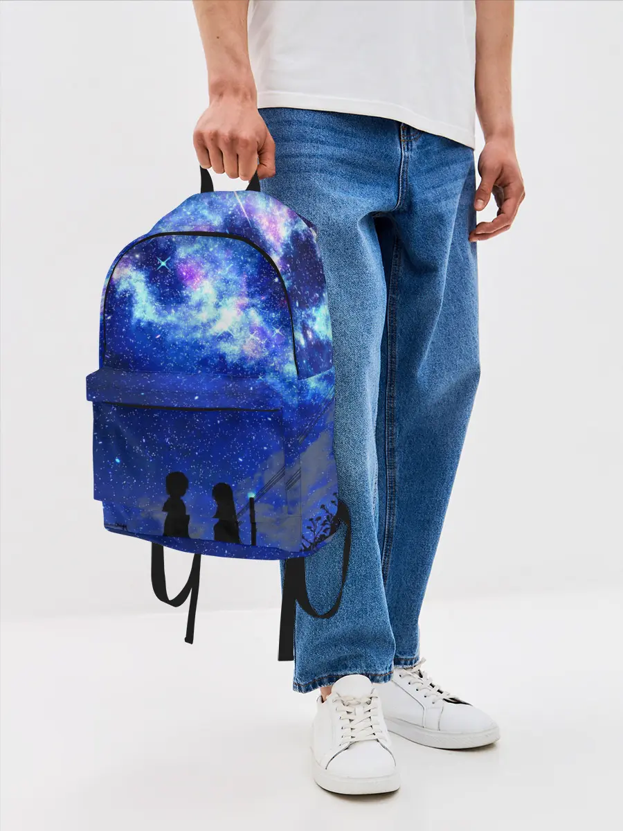 Рюкзак джинсовый / Ночное Небо