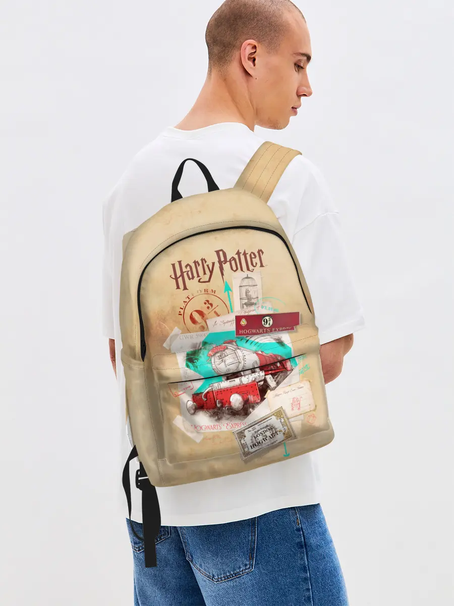 Рюкзак джинсовый / Harry Potter Hogwarts Express