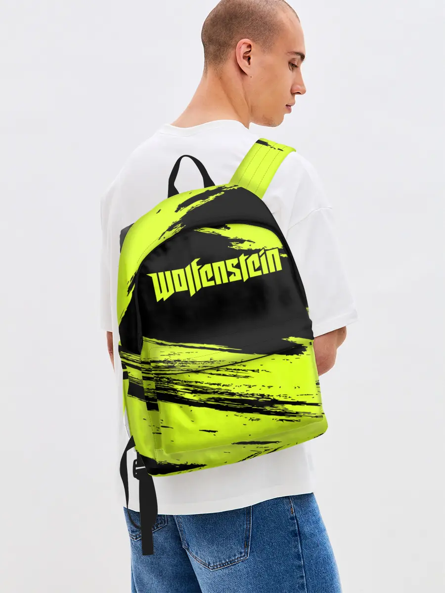 Рюкзак джинсовый / Wolfenstein