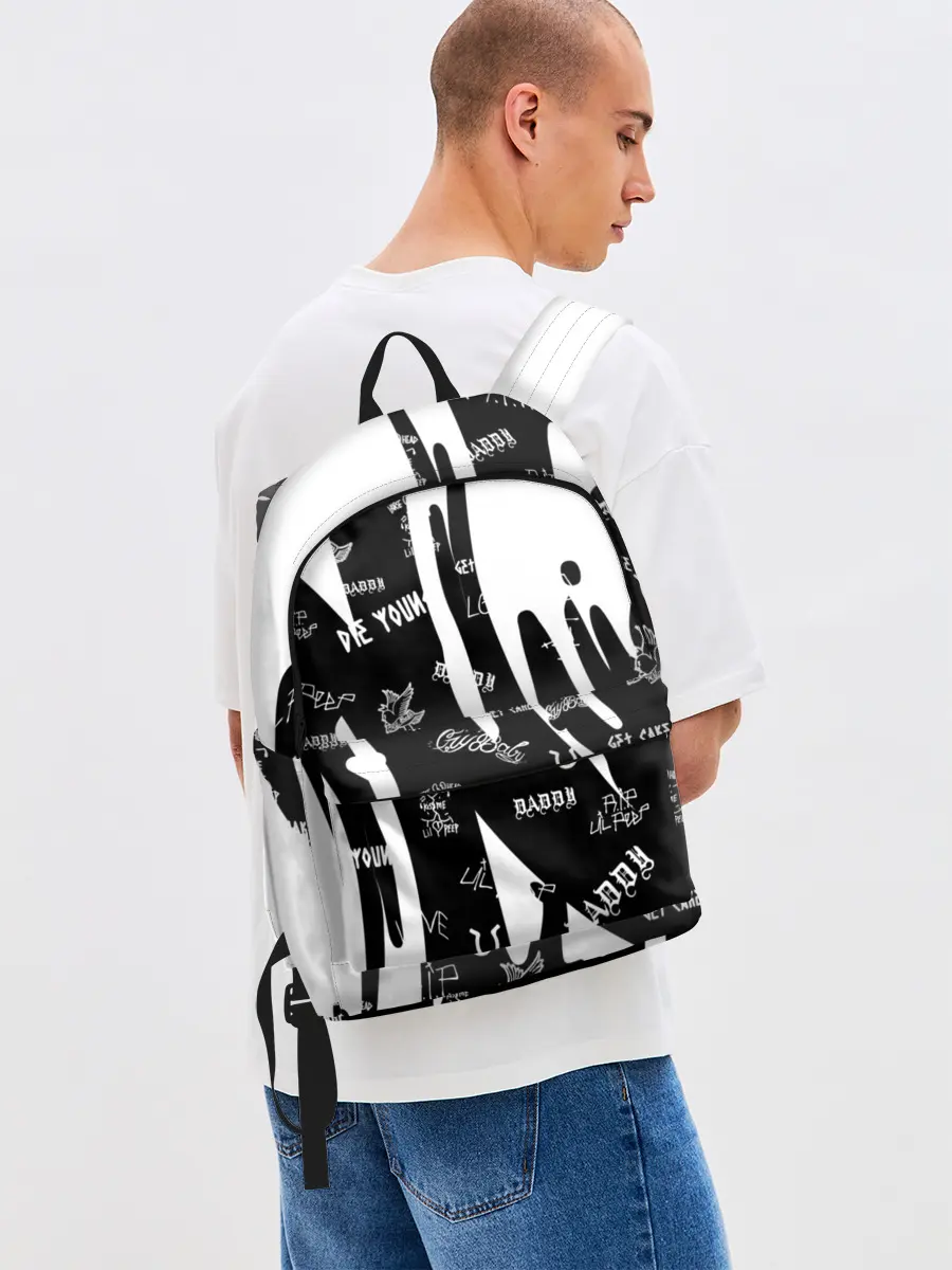 Рюкзак джинсовый / Lil Peep