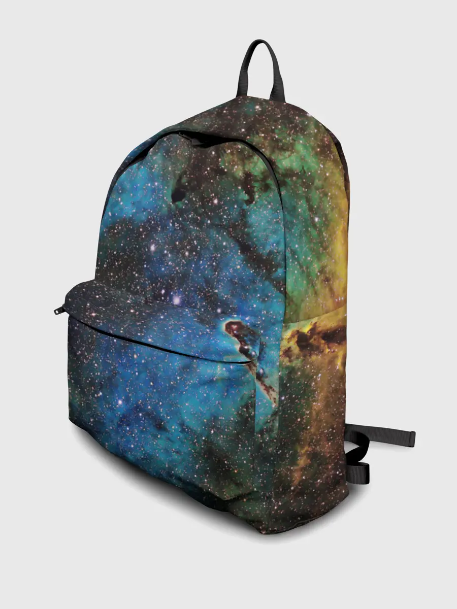 Рюкзак джинсовый / Туманный космос