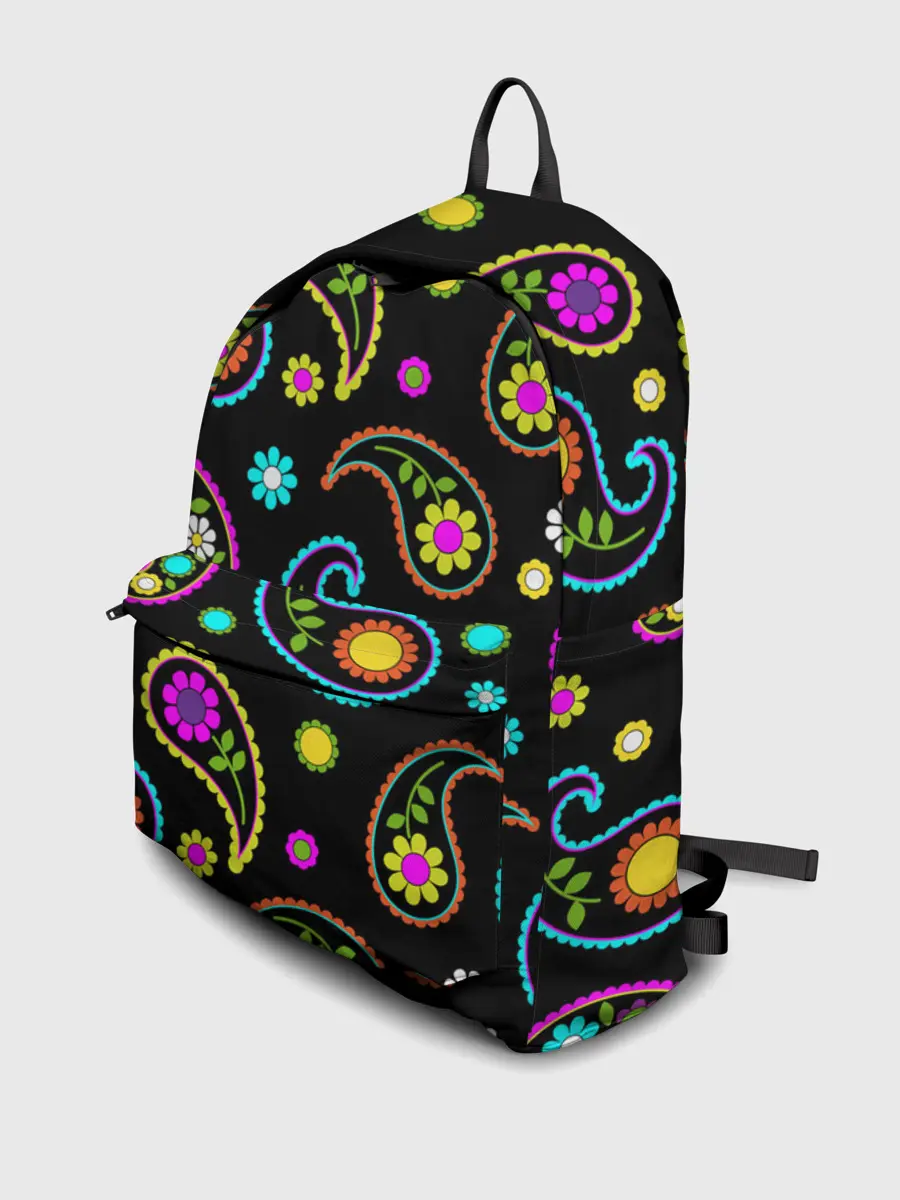 Рюкзак джинсовый / ЦВЕТЫ