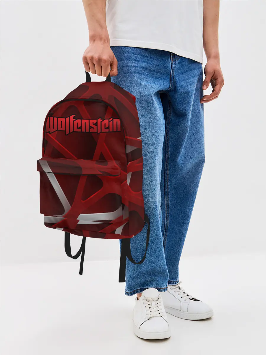 Рюкзак джинсовый / Wolfenstein
