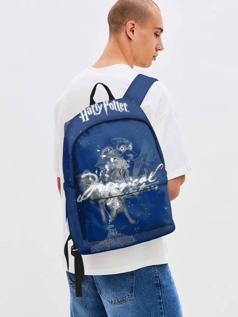 Рюкзак джинсовый / Magical Creatures
