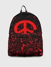 Рюкзак джинсовый / Peace Banksy