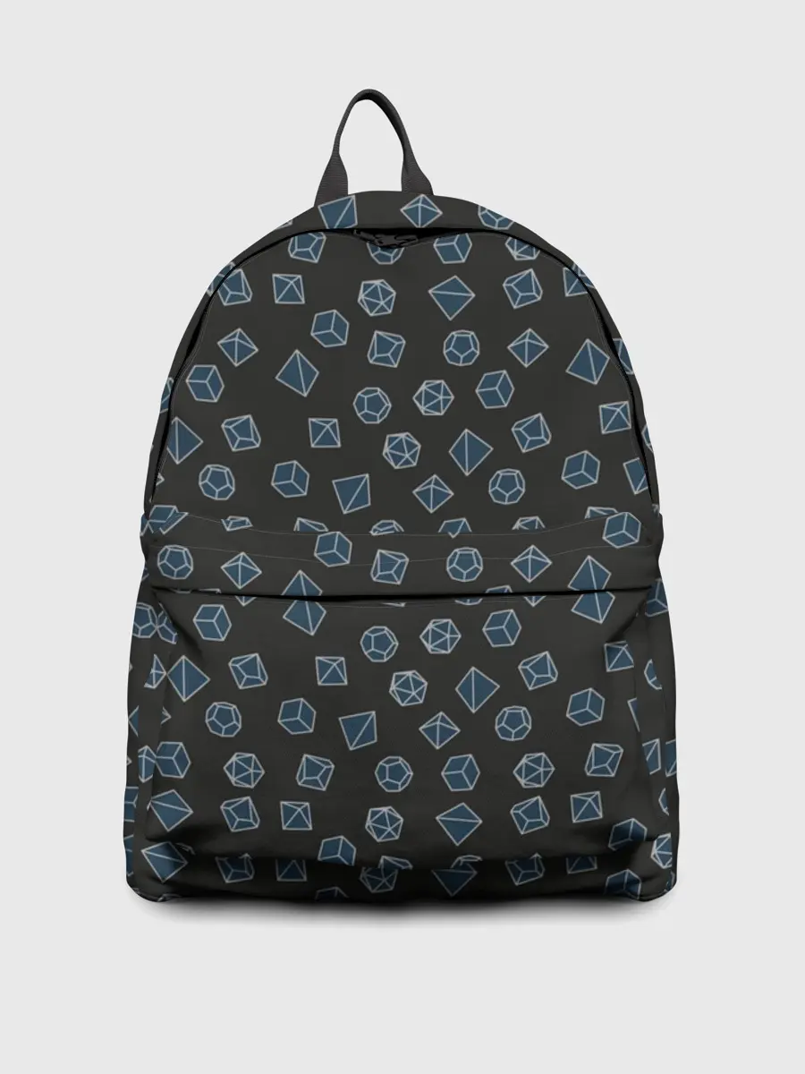 Рюкзак джинсовый / Дайсы D&D