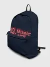 Рюкзак джинсовый / No music, No life