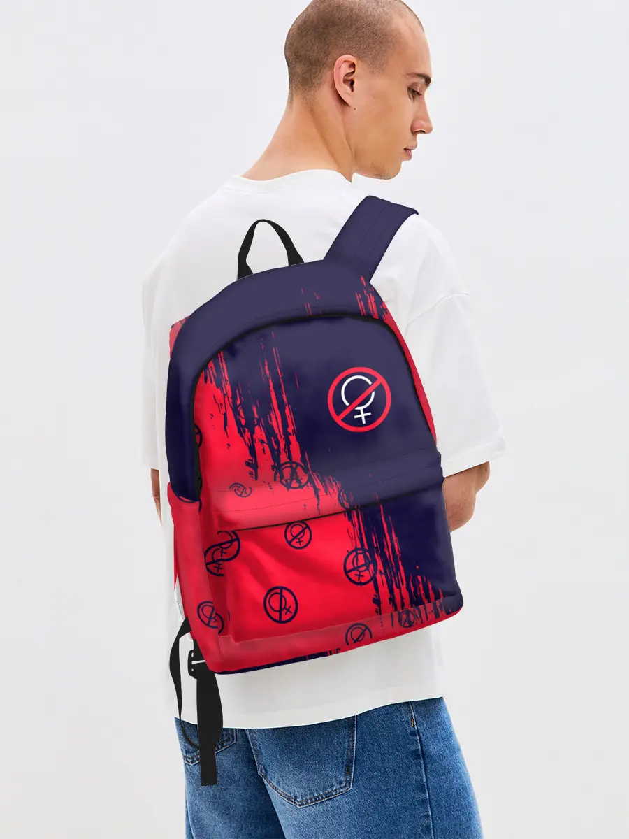 Рюкзак джинсовый / БЕЗ БАБ