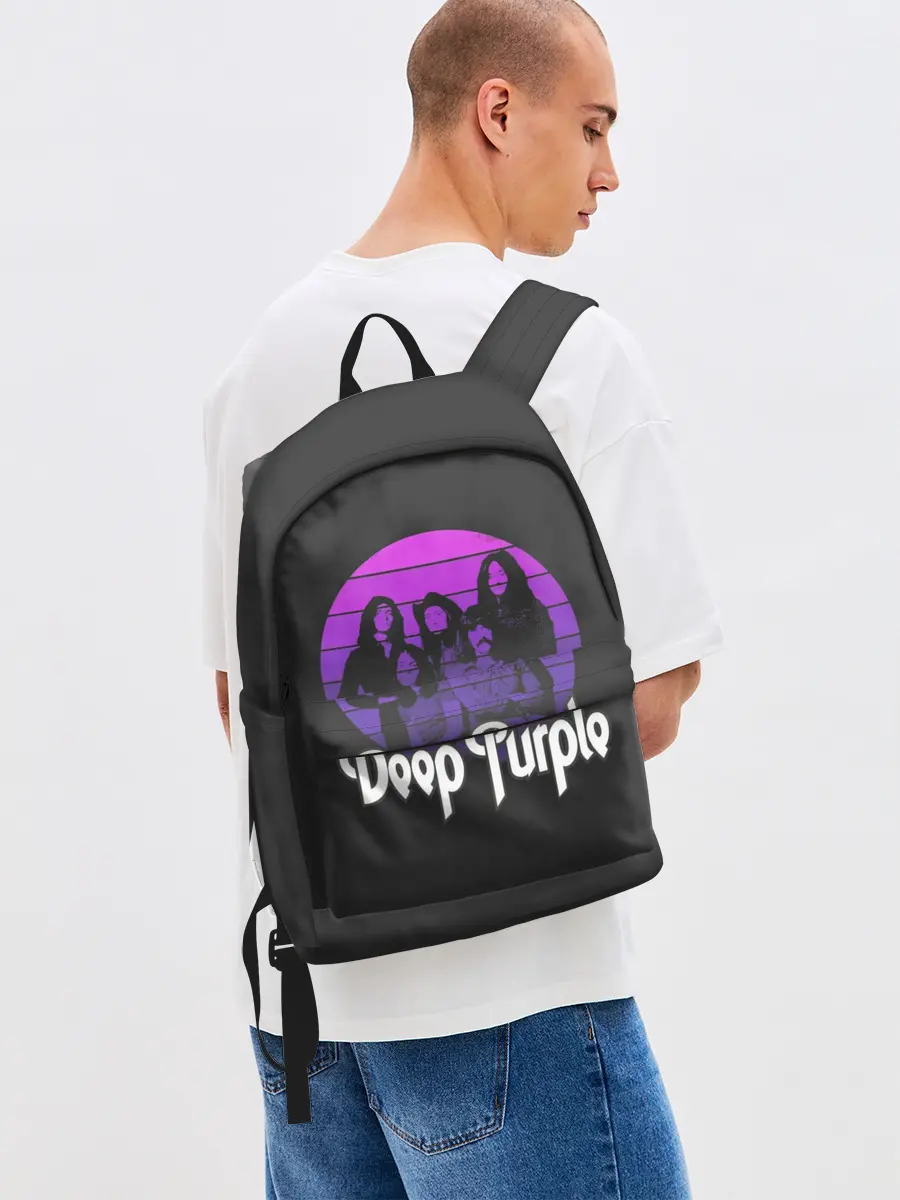 Рюкзак джинсовый / Deep Purple