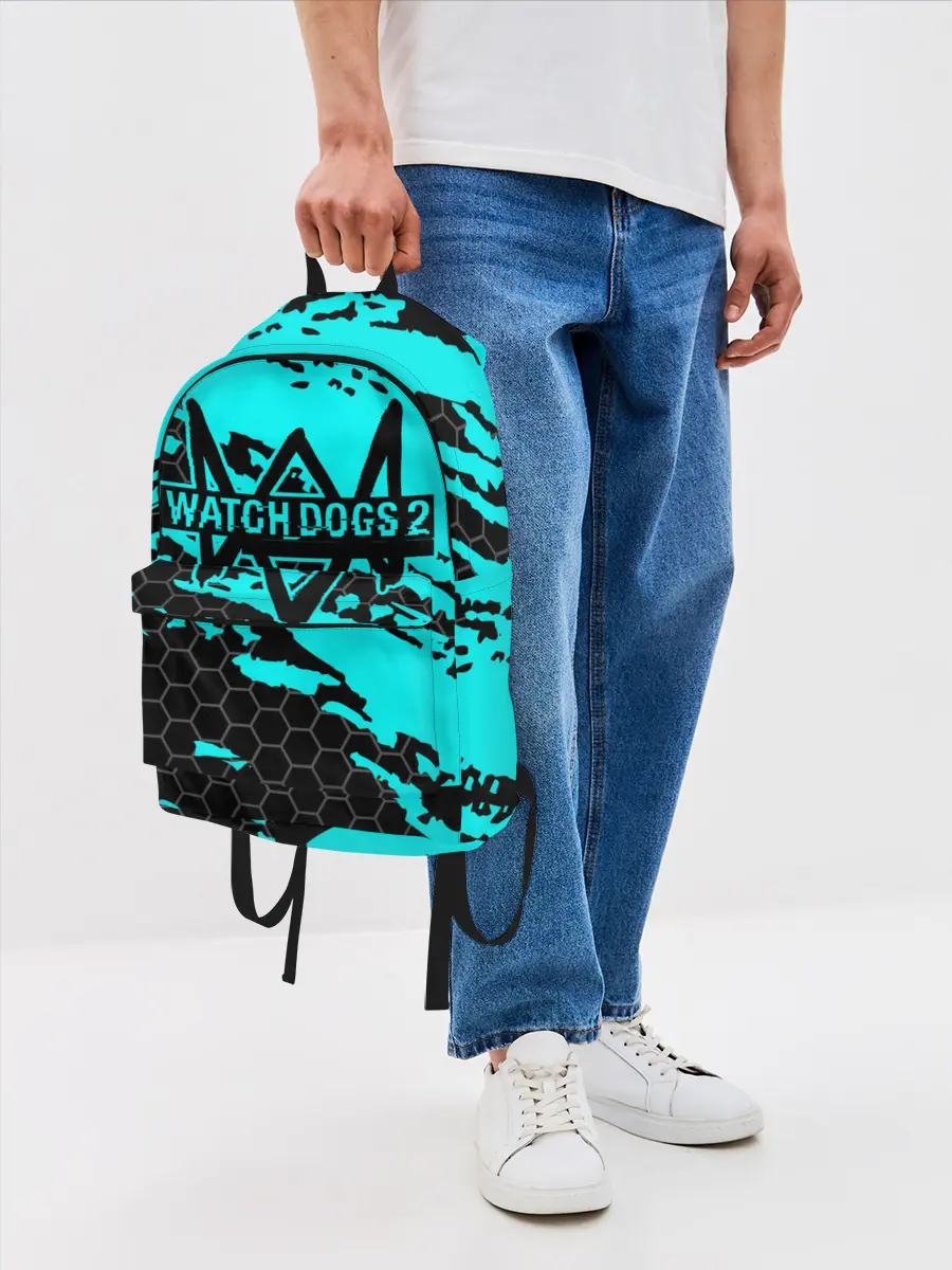 Рюкзак джинсовый / WATCH DOGS