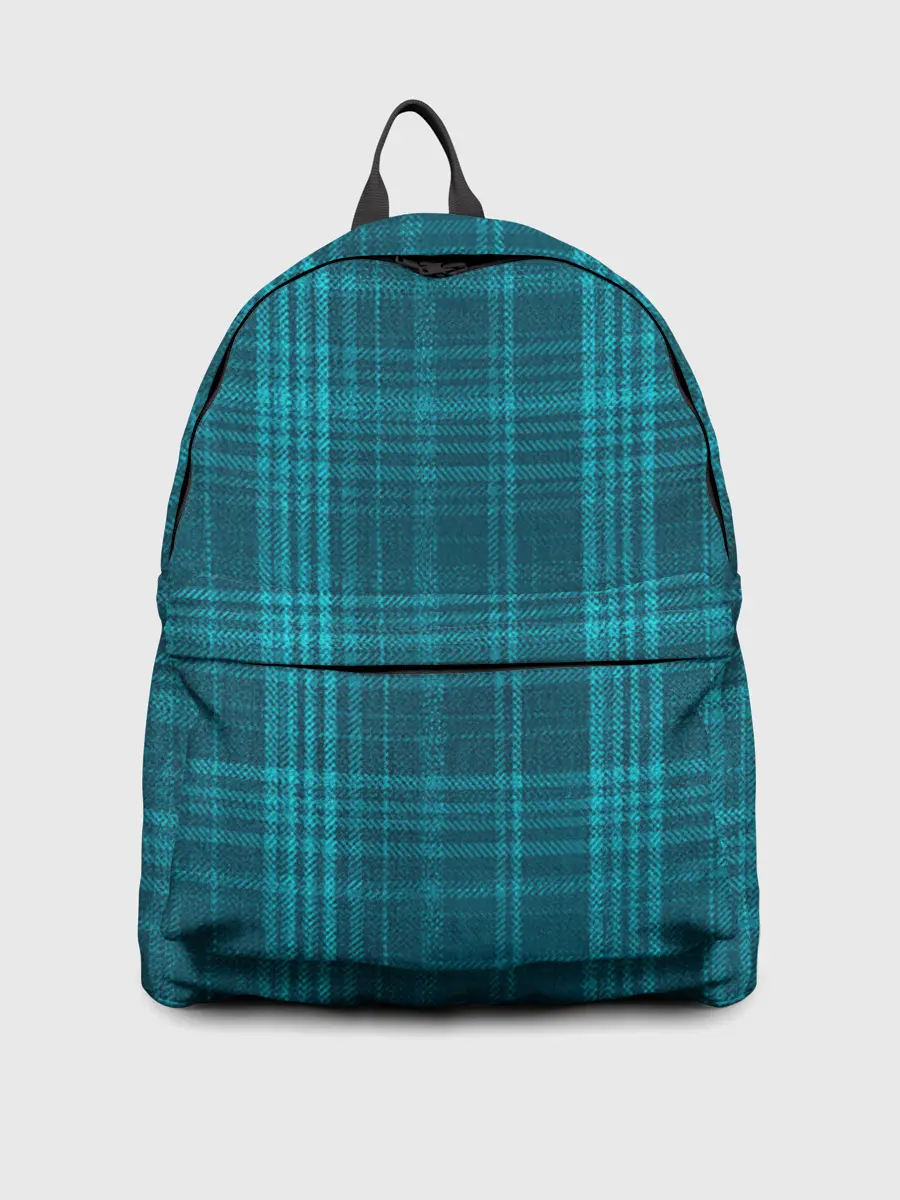 Рюкзак джинсовый / Зеленая форма