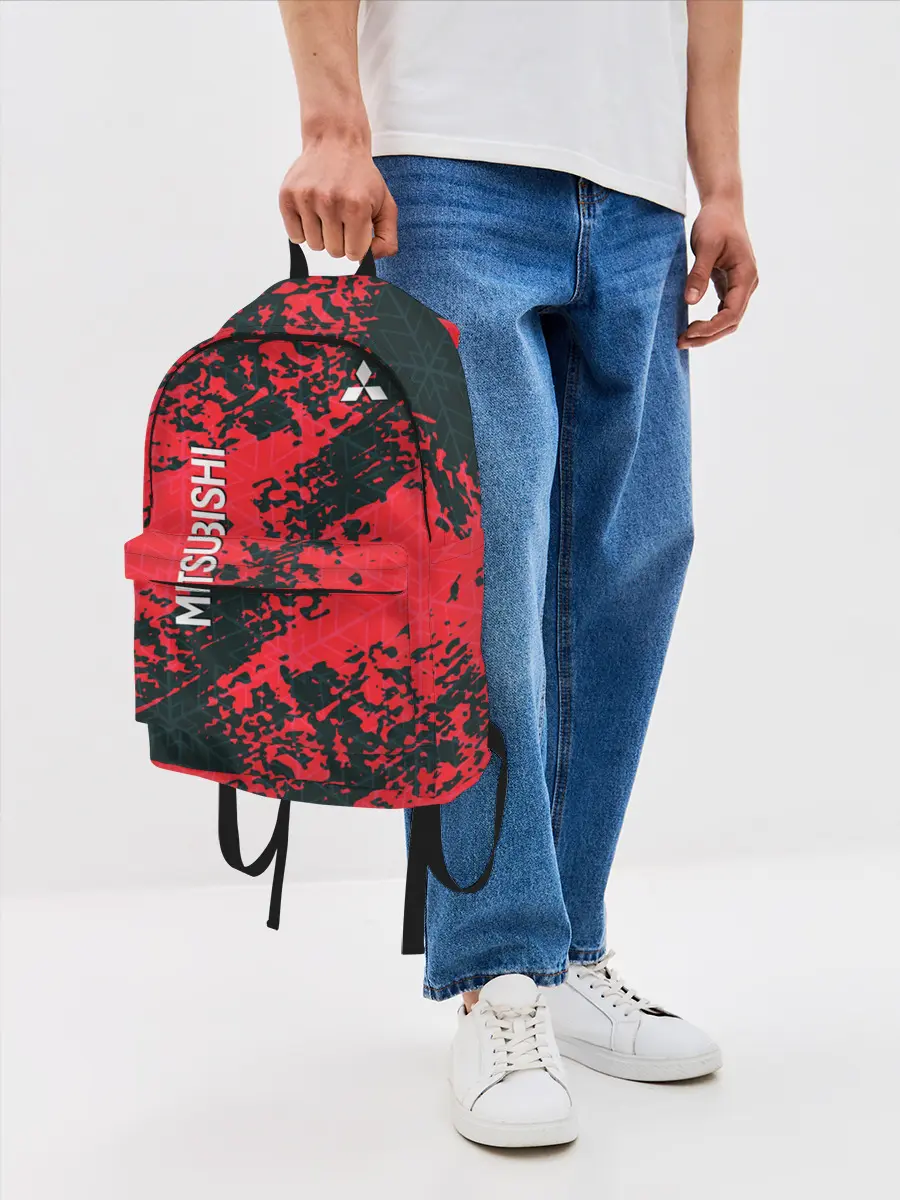 Рюкзак джинсовый / Mitsubishi
