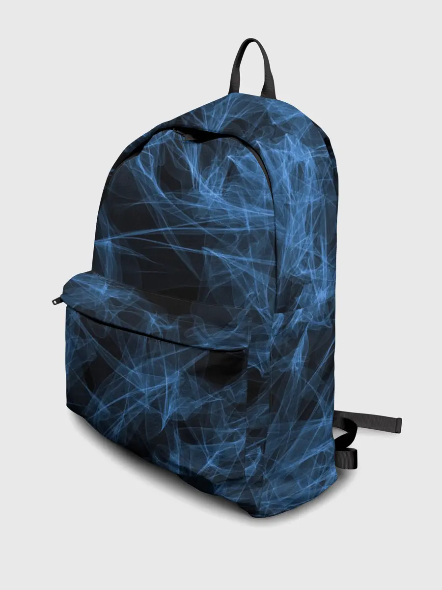 Рюкзак джинсовый / Синяя паутина