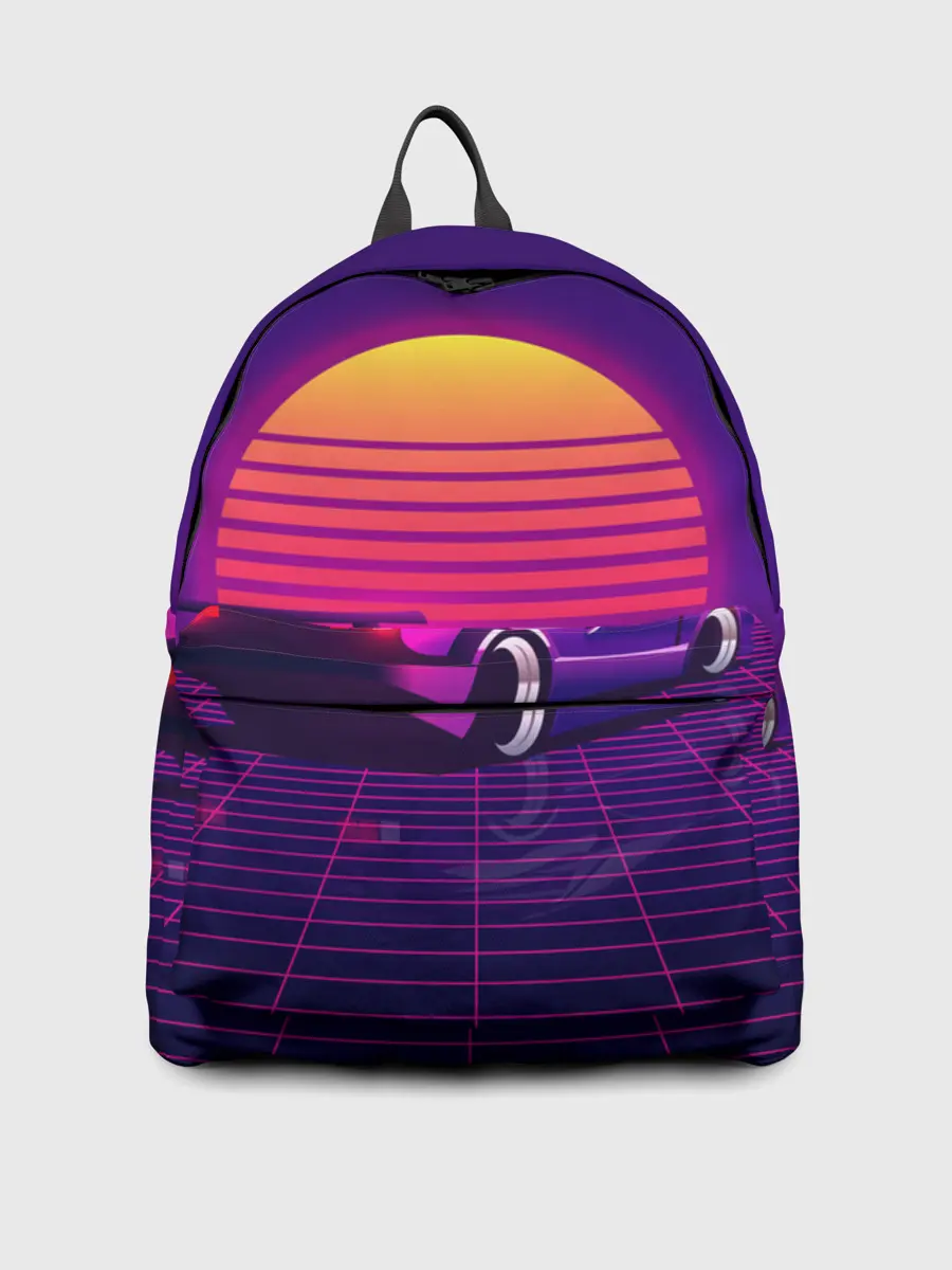 Рюкзак джинсовый / Ретро Футуризм