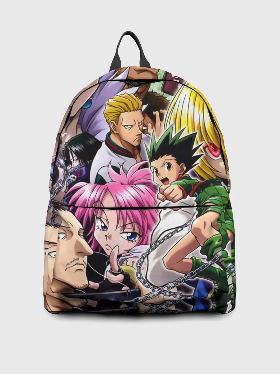 Рюкзак джинсовый / МНого персонажей