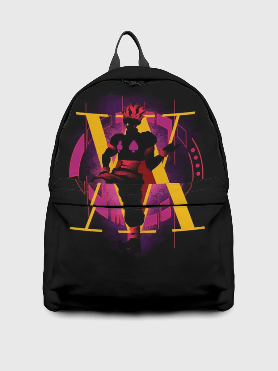 Рюкзак джинсовый / HH желтый на розовом