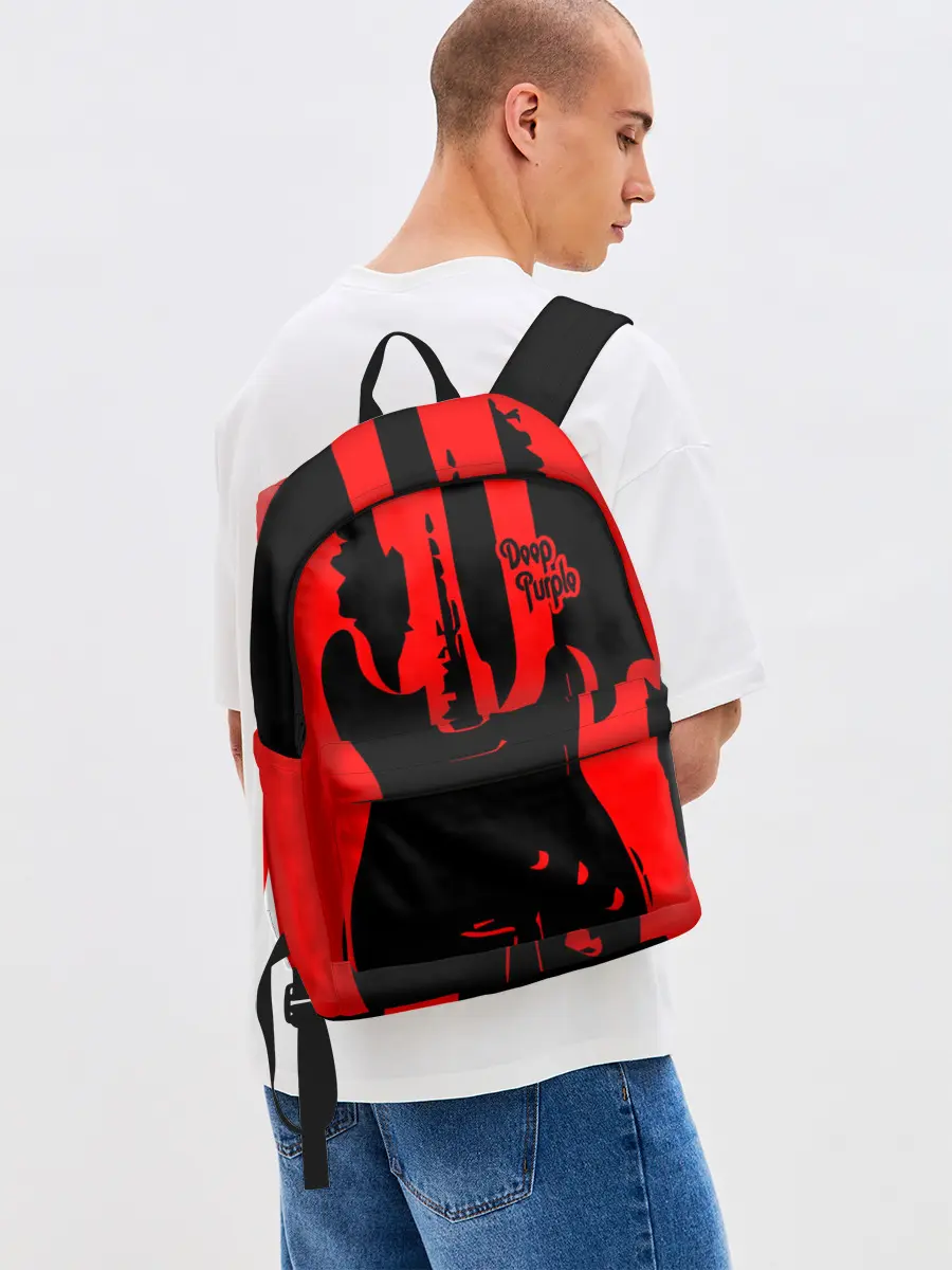 Рюкзак джинсовый / Deep Purple